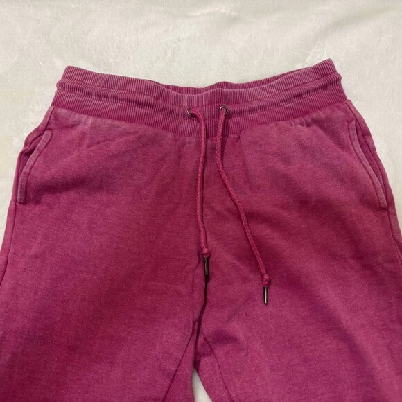 Women's Magenta Sweatpants with Pockets & a Drawstring by 90 Degree by Reflex - Picture 3 of 7